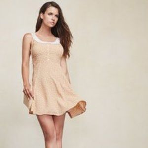 Reformation Bridget Dress in Dandelion tags removed